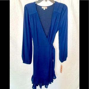 Blue wrap dress - brand new Gianni Bini
